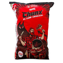 Jealous Devil Chunx XL Lump Charcoal, All Natural Hardwood, 35 Lb, 25-Pack
