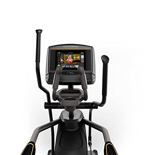 Matrix Fitness E30 Elliptical Trainer with XER Console Black/Yellow