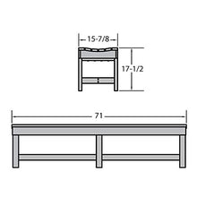 Sequoia Professional Commercial Grade Weldon Backless Picnic Bench, 6ft, White