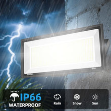2 Pack 1000W LED Flood Light Outdoor,95000LM 6500K Daylight White Exterior Security FloodLight with Plug, IP66 Waterproof Commercial Lighting for Sports Fields,Parking Lots,Courts,Arena,Stadium