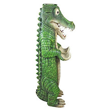 Design Toscano Postal Gator Mail Post Sleeve Statue 15"Wx15"Dx43"H 22 lbs