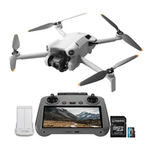DJI Mini 4 Pro Drone with 128GB Card & DJI RC 2 - 4K HDR Video, Foldable