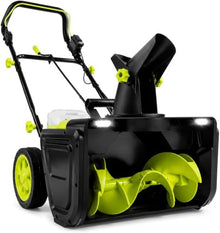 Battery Powered Snow Blower, 20-Inch Width, 25FT Throw, 40V, LED