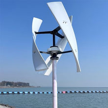 5000W 9000W Vertical Wind Turbine 3 Phase 3 Blades Home Small Vertical Wind Turbine Maglev Wind Generator with Controller, Other Renewable Energy Vertical Wind Power Generator,5000W-12V