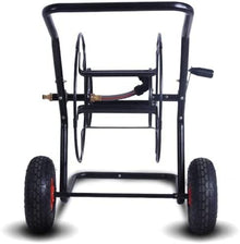JTYMZYY hosepipes for Garden on Reel Large Garden Hose Reel Cart, Heavy Duty Steel Hose Reel, 2-Wheel Design, Outside Water Pipe Rack for Planting Agricultural Irrigation Water Pipe Rack Winding Tool