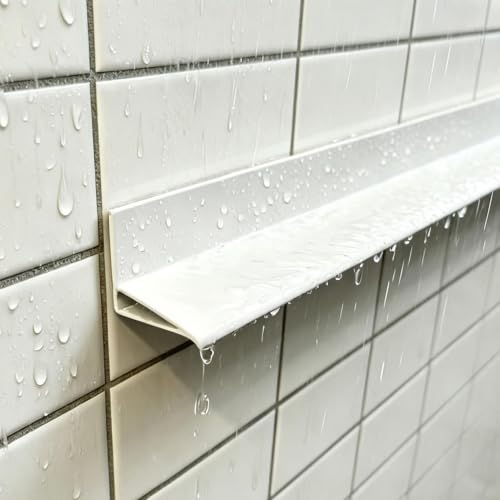Waterproof Surface‑Mount Rain Drip Edge Diverter, Rainwater Deflector Strip