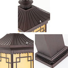 PAOOPA Lawn Lamp, Garden Lamp for Path, Patio, Pathway, Driveway, Lawn and Yard, LED Outdoor Waterproof Garden Light, Garden Accessories,200x200x800mm