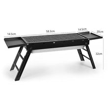 YUIPMHFD Barbeque Grill Home Outdoor Barbecue Rack Portable Folding Side Pull Detachable Stove