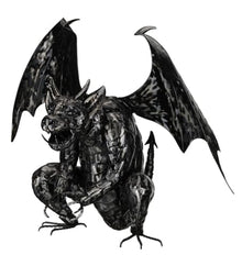 Regal Art & Gift Dragon Metal Statue, Indoor & Outdoor Garden Yard Art