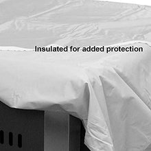 210D Oxford Silver Coated Waterproof Fabric Garden Heater Cover Patio Heater Duty Tabletop Cover Protect Heater from Damage (Color : White-Patch Five-Pointed star4) (OneColor)