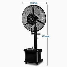 DFEDHF Oscillating Fan Pedestal, Fan Misting Kit for a Cool Patio Breeze, Connects to Any Outdoor Fan Fan Misters for Cooling Outdoor