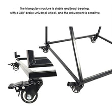 RWGOVLU Flower Stands For Indoor Plants Flower Rack Display Stand Plant Shelf With Wheels For Fresh Flower Sho