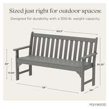 POLYWOOD Vineyard 60" Bench