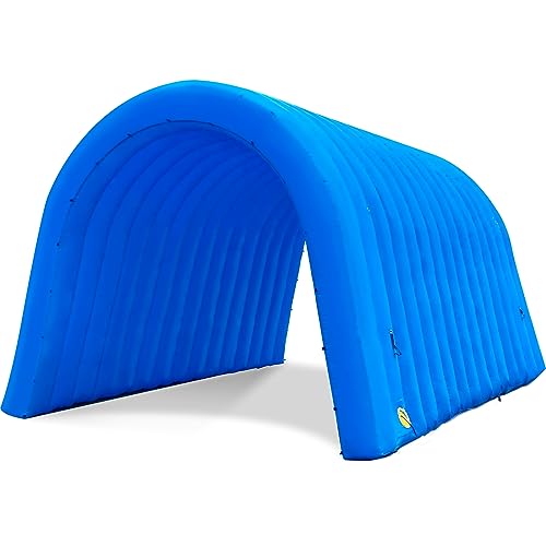 Sewinfla Inflatable Sports Tunnel Entrance with Blower 16x10x10ft Blue