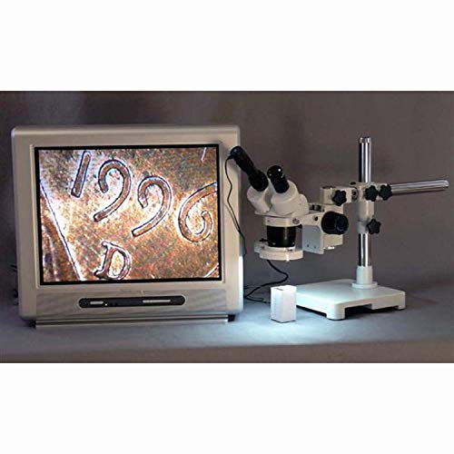 AmScope Binocular Stereo Microscope 10X/30X White