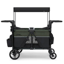 Delta Children Jeep Aries Stroller Wagon Convertible Seats Black/Green