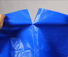 HYHMJ-Reinforced Tarp Sheet Cover 0.32mm Thick Outdoor Cover Canopy Tear Proof Plastic PE Poly Tarp Pergolas Gazebos Flower Stand Shelter Tent,Blue yellow,7.7x7.8m