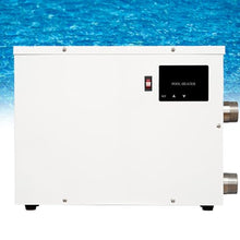 aromaoveite Intelligent Thermostatic Pool Heater | Pool Heater - Temperature Range 25–50 °C, Stainless Steel Corrosion-Resistant Inner Tank, Suitable for,Spas,and Small Swimming Pools 11kw