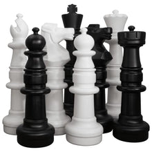 MegaChess 37 Inch Plastic Giant Chess Set with Commercial Grade Roll-Up Chessboard