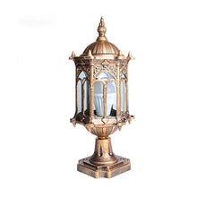 Wall Column Light Outdoor Pillar lamp Garden Step Corridor Street Garden Fence Post Lights Retro Chapiter Lamps