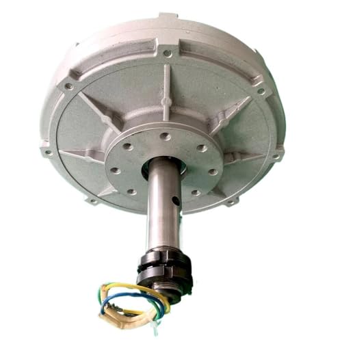 Boartechs Low RPM 5KW 15KW 10KW 20KW 200RPM 300RPM 48V 96V 120V 220V 230V Coreless Permanent Magnet Alternator Maglev Generator Motor for Wind Turbine(Without Base,48V_20KW 300RPM)