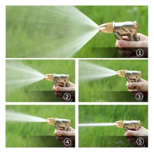 High Pressure Spray Water Gun Copper Alloy Metal Brass Nozzle Hose Sprinkler Wash Tool