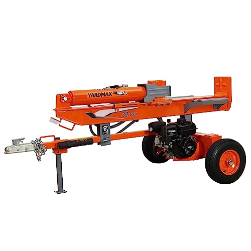 Yardmax Gas Log Splitter 32 Ton 2-Way Full Beam Briggs & Stratton Engine CR950
