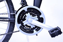 Columba Alloy Folding Bike 18 Speed Double Suspension Black 26 inch
