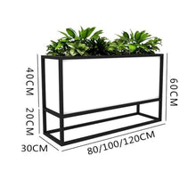 M3b6G8p1 Planter Box Simple Partition Planter Box Flower Trough Plant Pot
