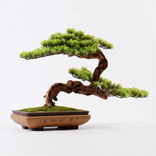 Artificial Plants Bonsai Tree Indoor Wood Welcoming Pine Bonsai Zen Decorative Bonsai with Ceramic Pots Living Room Corridor Desktop Decor