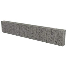 YITHOPI Gabion Wall with Covers Galvanized Steel for Outdoor Garden Edging Cage Walls Panels236 x11.8"x39.4"-Fast delivedging Cage Wallsed