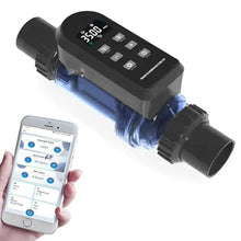 Saltwater Pool Chlorinator System, Salt Chlorine Generator with Titanium Cell Self-Cleaning & APP Control, for Pools Up to 6,0000 Gallons, IPX5, for Above Ground Pool,50g/h