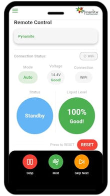 10 Gallon Mosquito Misting System Pynamite Wi-Fi/Bluetooth app & 10 Nozzle Kit