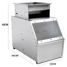 TsoLay Bird Feed Blown Shell Splitter, Birds Feed Wind Sheller Selection Screening Machine with Adjustable Speed Fan, 60-80 Kg/Hour, Stainless Steel, for Millet, Miscellaneous Grains, Rice, Beans