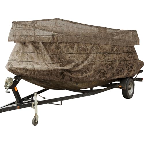 Drake Waterfowl DHG4000-006 Ghillie Boat Blind Mossy Oak Bottomland OSFM