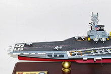 Squadron Nostalgia LLC USS Forrestal CV-59 Aircraft Carrier Mahogany Scale Model Multicolor