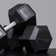 REP Rubber Hex Dumbbell Set 5-100 lb, Low Odor - Set C: 5-100 Only