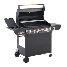 Dancongtea 6 Burner Propane Gas Grill 72000 BTU Stainless Steel BBQ
