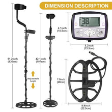 Metal Detectors Tc-800 High Sensitivity Metal Detector Professional Gold Detector Treasure with Single Frequency Technology High Precision
