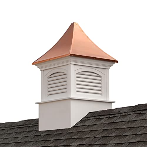 Good Directions Southington Vinyl Cupola with Copper Roof 48" x 79