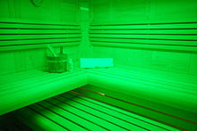 Round Sauna LED Color Therapy | LED Sauna Chromotherapy | infraed Sauna Color Therapy | LED Lighting with 80 Colors Change