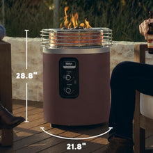 Ninja Fireside360 Fire Pit/Heater, 80,000 BTU, 3 Modes, Rust