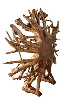 AFD Home Root Architectural Piece with Stand B Natural Teak