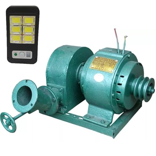 2KW Hydro Generator for Home Use-Full Copper Horizontal Impact Water Turbine Generator Portable Hydroelectric Power Station for Outdoor/Camping Durable Sturdy Water Powered Generator
