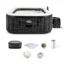 Intex PureSpa 4 Person Inflatable Hot Tub with Energy-Efficient Spa Cover