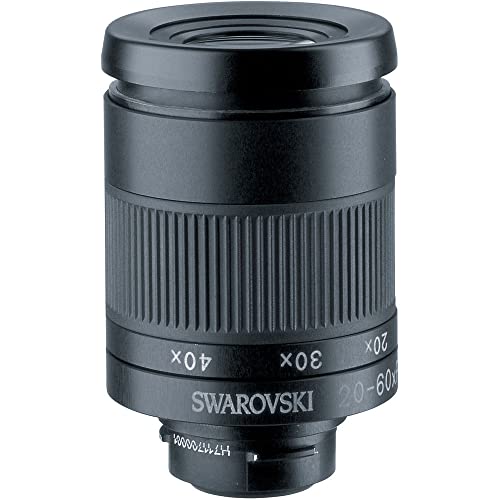 SWAROVSKI OPTIK 20-60x Zoom Spotting Scope Eyepiece with Padded Case and Cleaning Kit