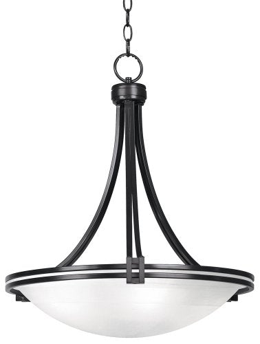 Deco 21 1/2" Wide Oil Rubbed Bronze 3-Light Pendant Light Fixture