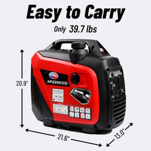 ALL-Power Portable 3300W Inverter Generator RV Ready CO Sensor for home Use