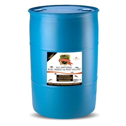 Natural Bug, Insect & Pest Killer & Control, 55 Gallon Drum