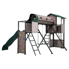 Lifetime Adventure Tunnel Swing Set Playset Earthtone